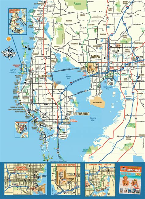 Map Of Tampa Florida Beaches - Printable Maps