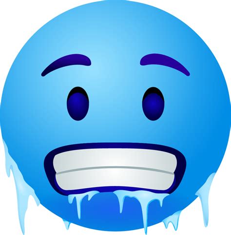 "Cold face emoji" Emoji - Download for free – Iconduck