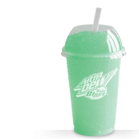 MTN DEW® BAJA BLAST FREEZE - Taco Bell, View Online Menu and Dish ...