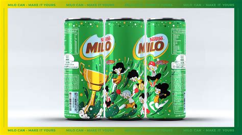 Milo Can Contest - 1st Prize on Behance