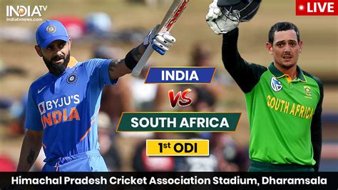 Live Streaming India vs South Africa, 1st ODI: Watch IND vs SA stream live cricket match online ...