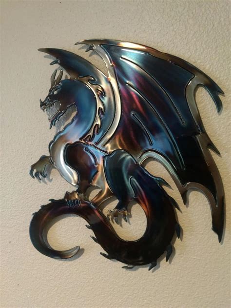 Dragon Metal Wall Art | Etsy