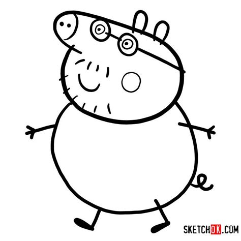 Pin on How to draw Peppa Pig characters