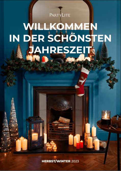 PartyLite Katalog Herbst/Winter 2023 bestellen - myAroma