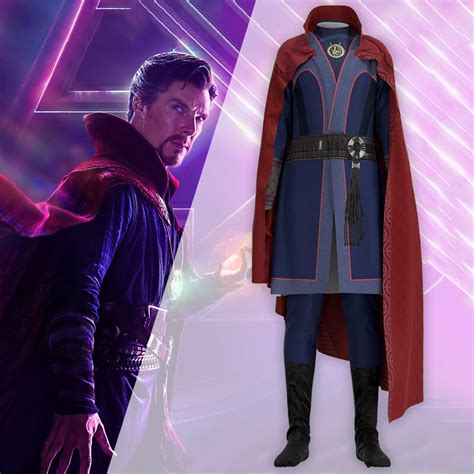 Marvel Avengers Doctor Strange Costume Dr Strange Cosplay Superhero for Boys | Shopee Philippines