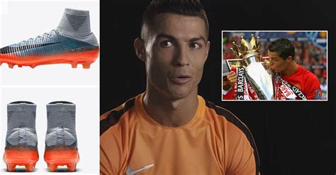 Cristiano Ronaldo dedicates his new boots to time at Manchester United ...