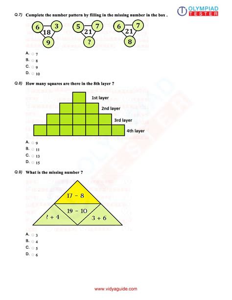 Maths Olympiad - Maths For Kids