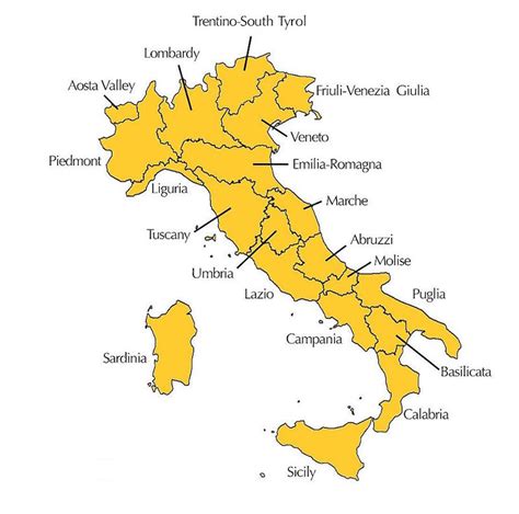 Summarizing 20 regions Part 1: "The Northern regions" - Life in Italy