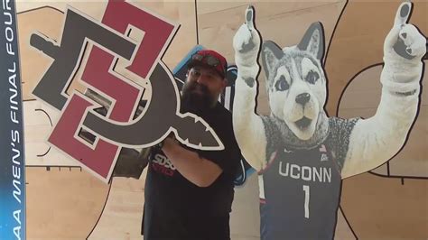 Where is San Diego State’s Mascot at the NCAA Championship? | cbs8.com