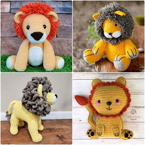 25 Free Crochet Lion Patterns (Amigurumi Pattern)