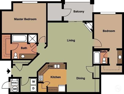 The Benefits Of A 2 Bedroom 2 Bath House Plan - House Plans