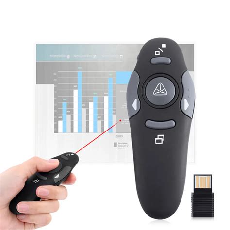 2.4GHz Wireless USB Powerpoint Presentation PPT Flip Pen Pointer ...