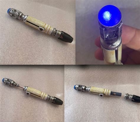 Doctor Who 10th Doctors Sonic Screwdriver LED Light up - Etsy