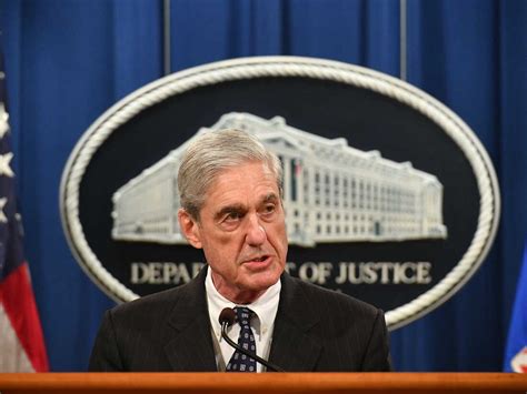 Read: Robert Mueller Statement On Resignation, Russia Investigation : NPR