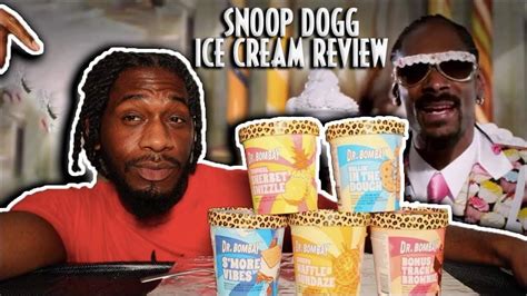 NEW SNOOP DOGG ICE CREAM REVIEW - YouTube