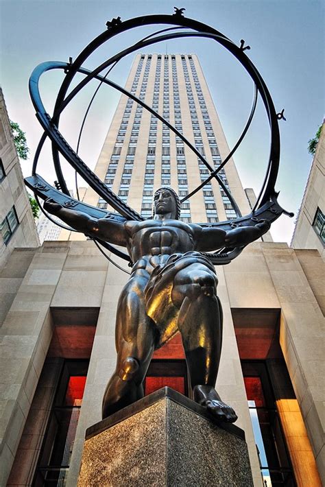 ISO 101 Photo: Statue of Atlas - Rockefeller Center