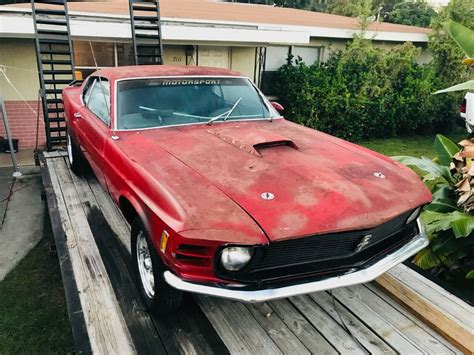 complete 1970 Ford Mustang Fastback project for sale