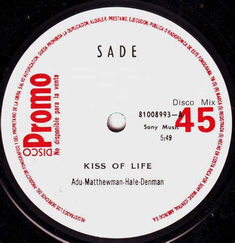 Sade - Kiss Of Life (Vinyl) | Discogs