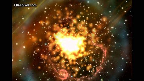 Supernova Explosion Animation Nuclear Fusion - YouTube