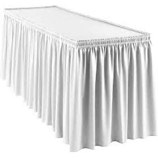 Linen Table Skirts - Parties and Weddings Plus