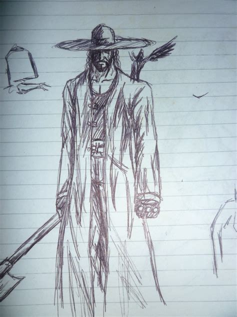 Cleaning up my Imgur album, I found this drawing of the Undertaker I made 5 years ago to share ...