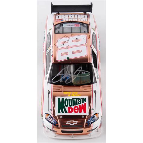 Dale Earnhardt Jr. Signed 2008 NASCAR #88 Mountain Dew Retro - Brushed ...