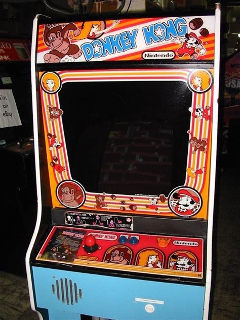 Donkey Kong Arcade (Nintendo, 1981) | Arcade, Arcade games, Donkey kong