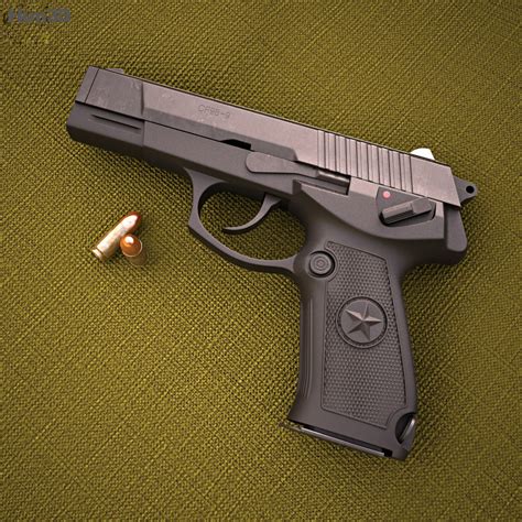 QSZ-92 3D model - Weapon on Hum3D