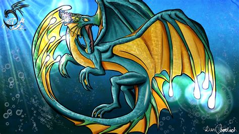 Water Dragon Concept Art Illustration by DragonloreStudios on Newgrounds