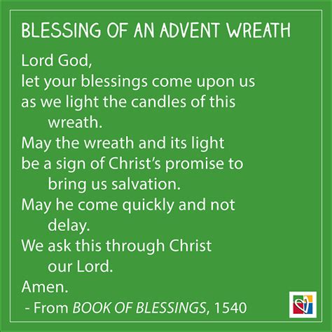 Blessing of an Advent Wreath | Saint Mary's Press