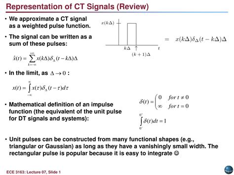 PPT - Objectives: Convolution Definition Graphical Convolution Examples Properties PowerPoint ...