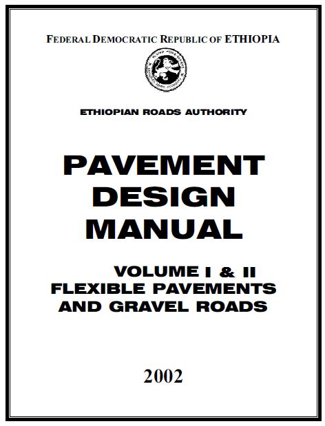 PAVEMENT DESIGN MANUAL Volume I and Volume II - Civil MDC