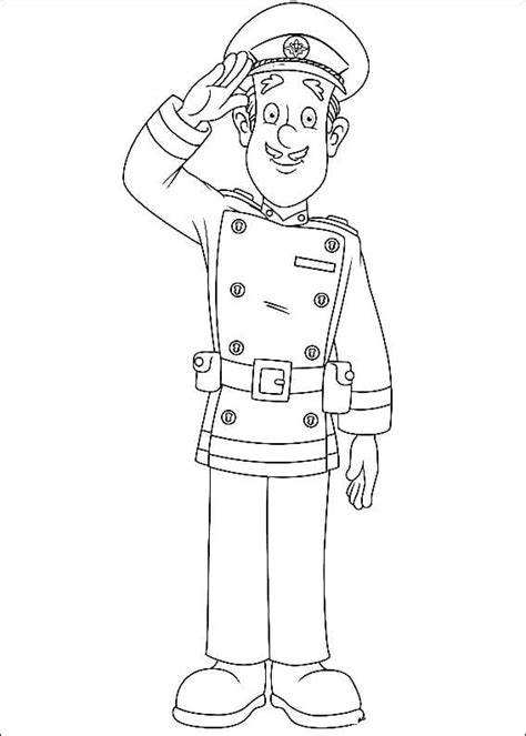 Fireman Sam 10 Coloring Page - Free Printable Coloring Pages for Kids