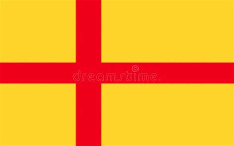 Glossy Glass Flag of the Kalmar Union; Denmark, Norway and Sweden 1397â€“1523 Stock Illustration ...