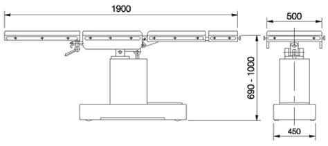Operating Table CHS-1500 | tradekorea