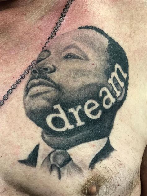 Skin Gallery Tattoo : Tattoos : Brent Severson : Martin Luther King Jr