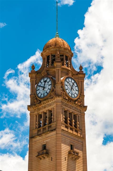 Central Station Clock Tower Stock Image - Image of gendt, famous: 4212927