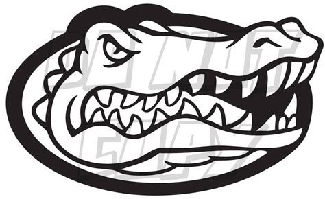 Florida Gators Football Gator Head Vinyl Decal ONE | Etsy