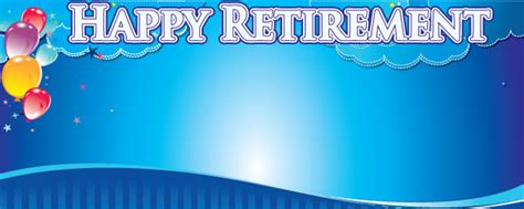 Happy Retirement Banner Printable Free - Printable Templates