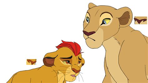 Base Kion and Nala 1 'I just wanted to help..' by GryphonsArt on DeviantArt