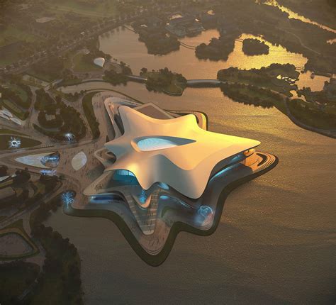 Zaha Hadid Architects unveils Chengdu Science Fiction Museum with fluid, radiated-form roof