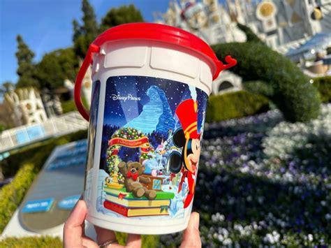 New 2023 Holiday Popcorn Bucket Available at Disneyland Resort - WDW ...