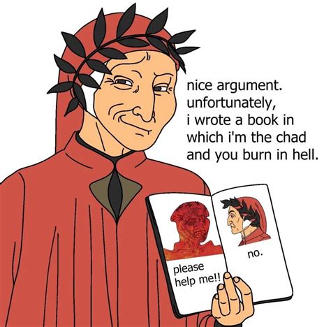 Dante Alighieri | Depicted As a Soyjak | Know Your Meme