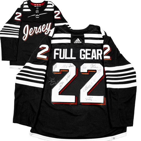 AEW Full Gear Autographed 2022-2023 New Jersey Devils Third Jersey ...