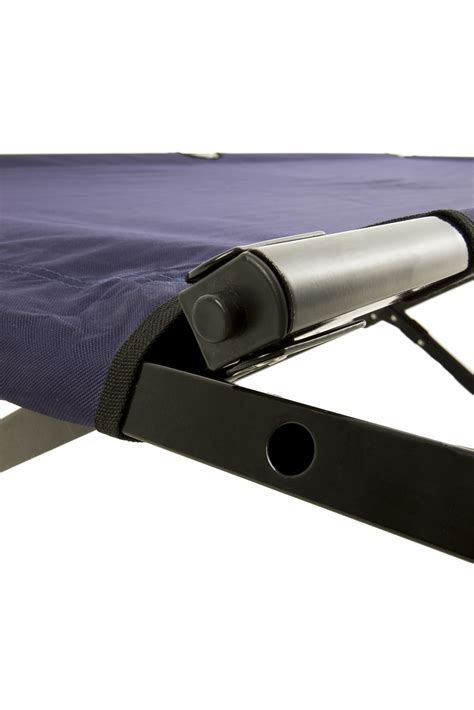 Adventure Kings Camping Stretcher Bed | 1m Wide | Steel Frame