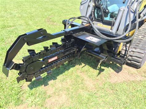 Skid Steer Loader Trencher | Premier Attachments