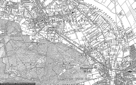 Old Maps of Teddington, Greater London - Francis Frith