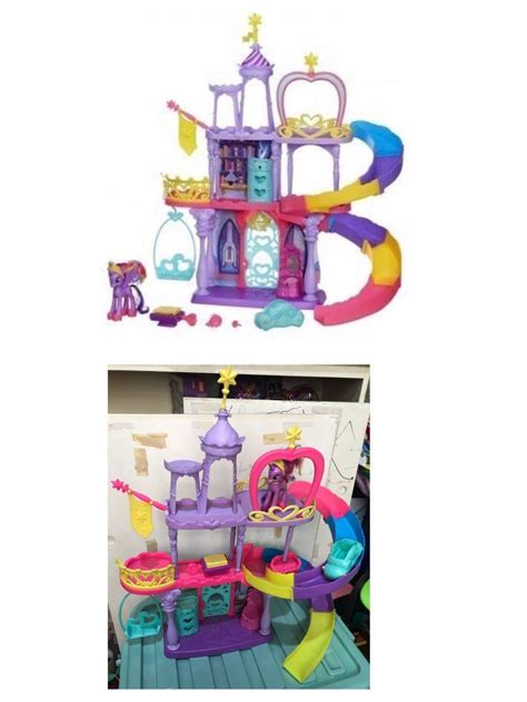 My Little pony play set friendship rainbow kingdom castle house, Babies ...