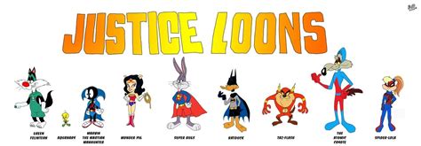 Looney Tunes Fan Art: The Justice Loons | New looney tunes, Looney ...