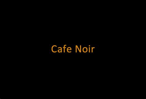 Organic Cafe Noir ( Italian Roast) – The Daily Grind